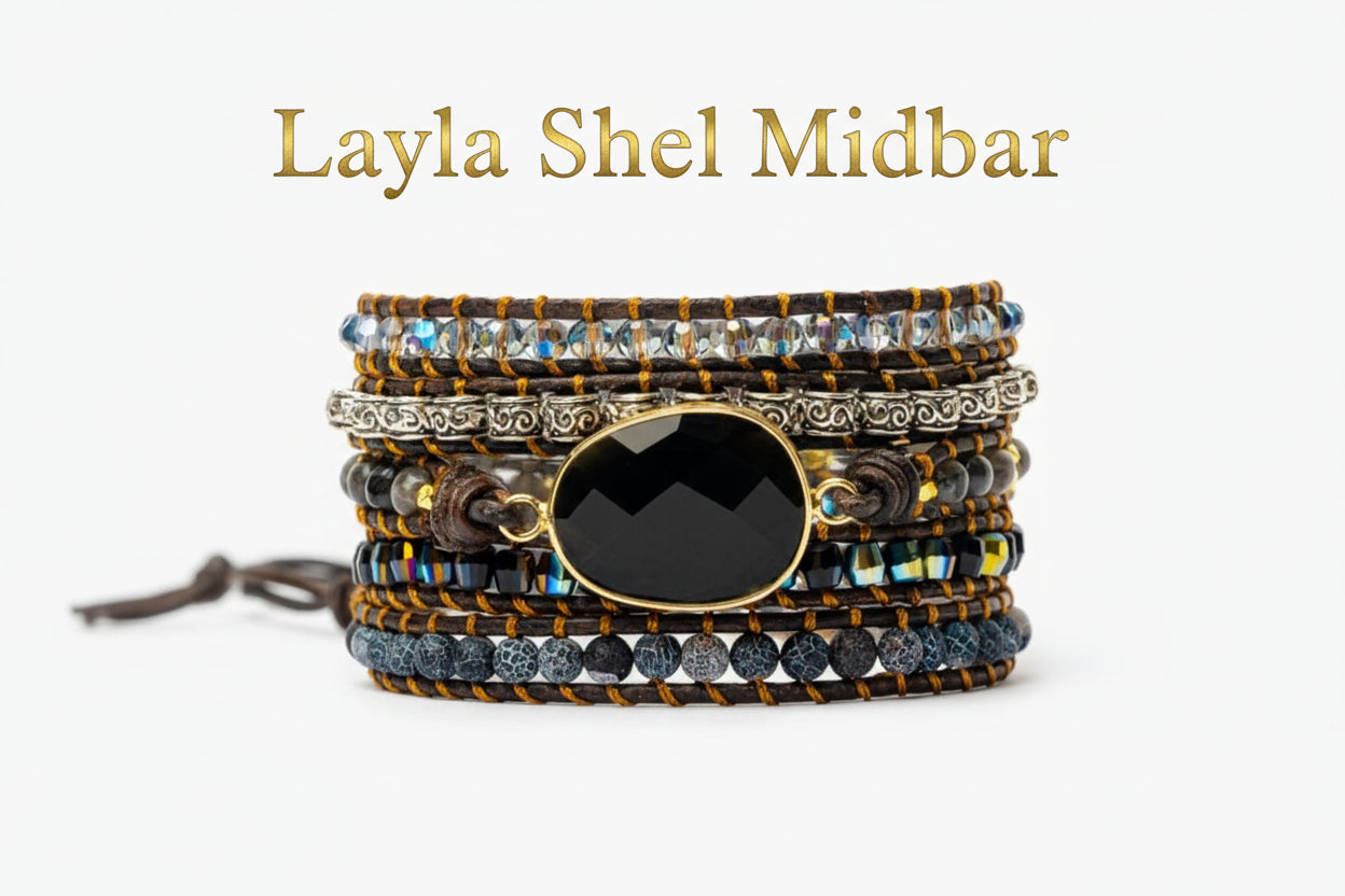 צמיד בעבודת יד „לילה של מדבר”