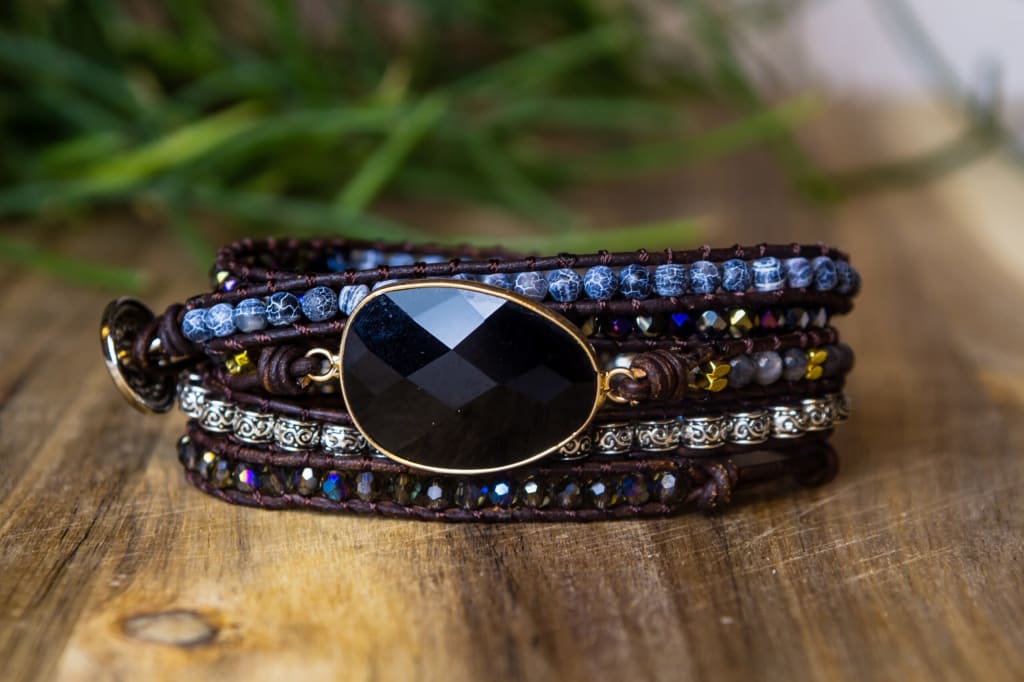 צמיד בעבודת יד „לילה של מדבר”