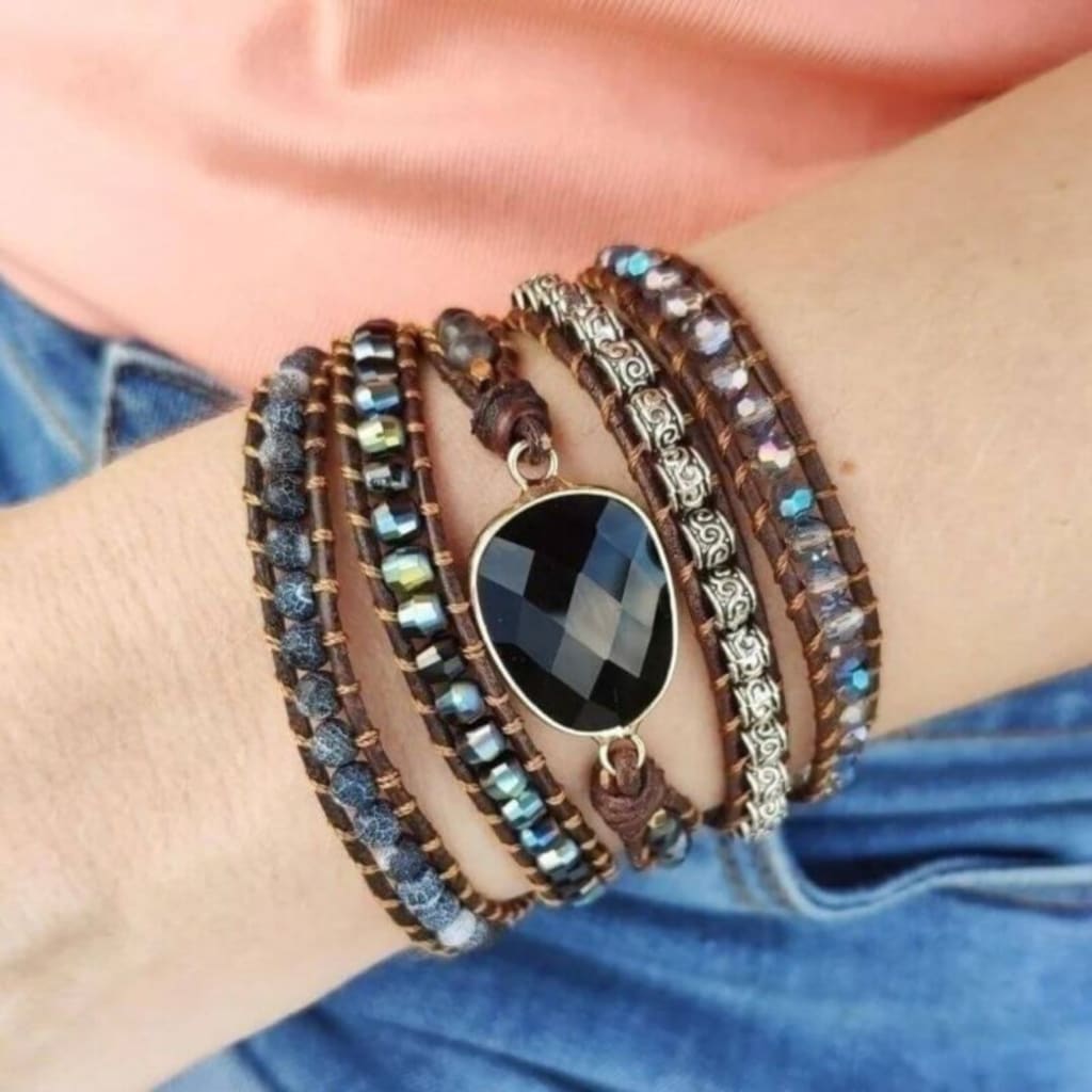 צמיד בעבודת יד „לילה של מדבר”